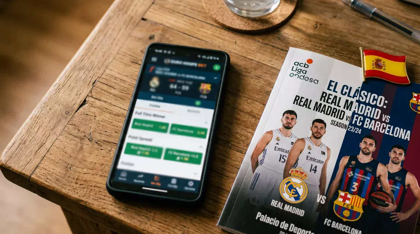 Operadores con licencia DGOJ que ofrecen mercados de apuestas en la Euroliga de baloncesto en España